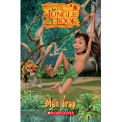 The Jungle Book: Man Trap  (Book and CD) - Level 1