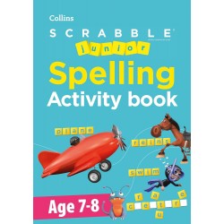 Scrabble™ Junior Spelling Activity Book Age 7-8