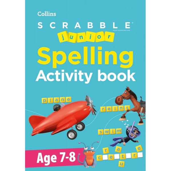 Scrabble™ Junior Spelling Activity Book Age 7-8