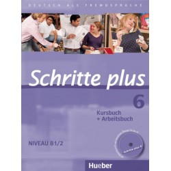 Schritte plus 6 Kursbuch + Arbeitsbuch mit Audio-CD zum Arbeitsbuch und interaktiven Übungen