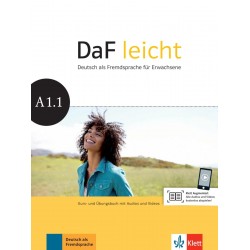 DaF leicht A1.1  Kurs- und Übungsbuch mit Audios und Videos