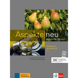 Aspekte neu C1 Mittelstufe Deutsch Arbeitsbuch mit Audio-CD