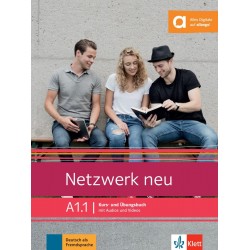 Netzwerk neu A1.1 Kurs- und Übungsbuch mit Audios und Videos