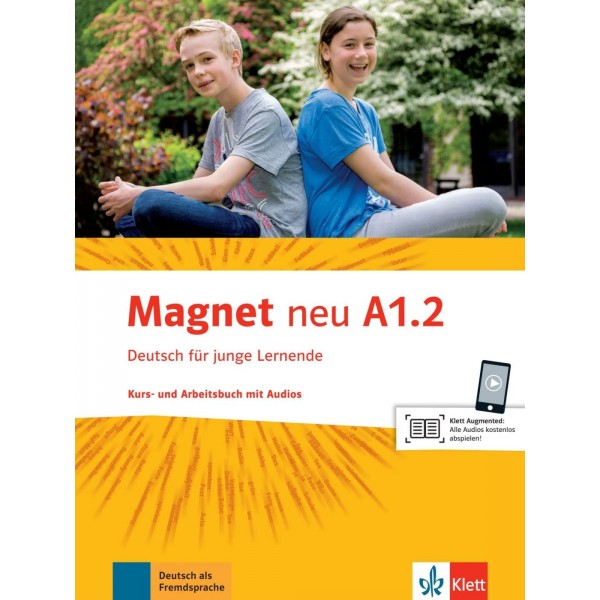 Magnet neu A1.2 Kurs- und Arbeitsbuch mit Audios