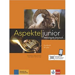 Aspekte junior: Kursbuch B1 plus + Audios