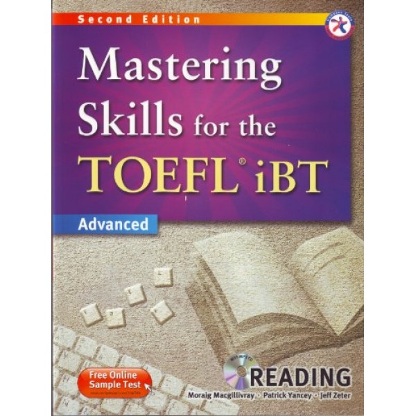 Mastering Skills for the TOEFL iBT, 2nd Edition Advanced Reading (w/MP3 CD and Answer Key)
