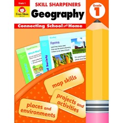 Skill Sharpeners: Geography, Grade 1 Activity Book