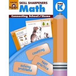 Skill Sharpeners Math Grade Pre-K