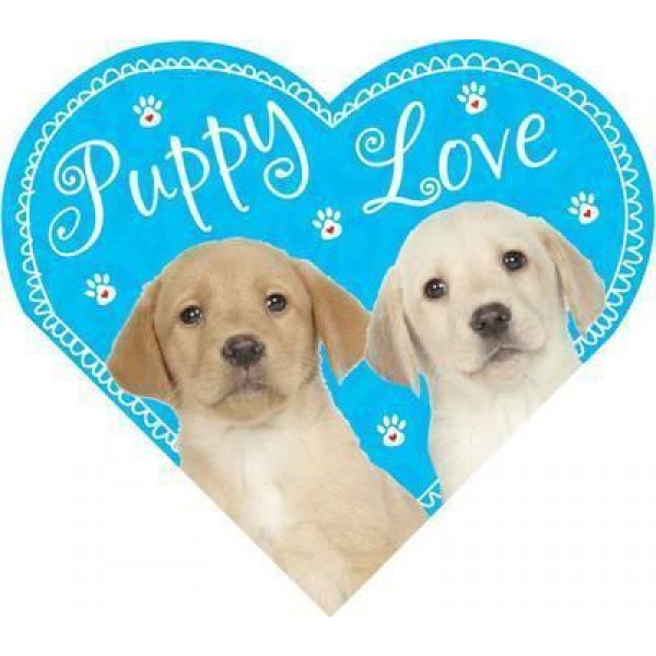 Heart Shaped Puppy Love