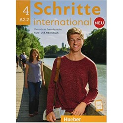 Schritte international Neu 4: Kursbuch+Arbeitsbuch+CD zum Arbeitsbuch