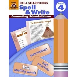  Skill Sharpeners Spell & Write Grade 4